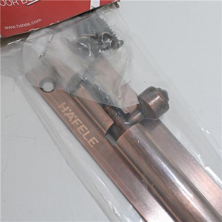 HAFELE DOOR LATCH 489.71.352 ANTIQUE COPPER 6 INCH