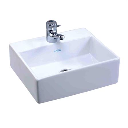 SERICITE WASH BASIN WALL HUNG NATRALITE WB2027 WHITE