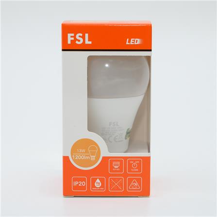LED BULB 13W E27 WW GLS13W_E27WW FSL