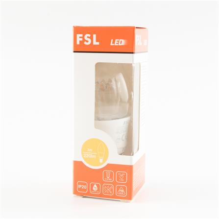 LED CANDLE BULB 3W E14 WW CDL3WE14WW FSL