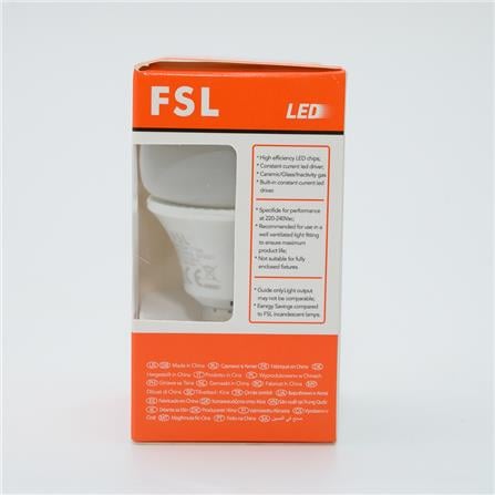 FSL LED PINGPONG BULB 3W E14  PP3W_E14WW WARM WHITE