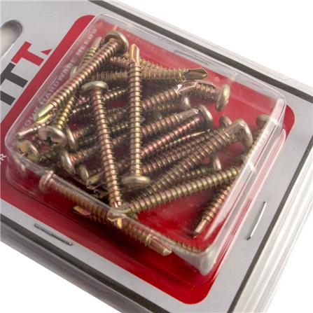 SELF-DRILLING SCREW TP FITT 8X1-1/2" 25EA