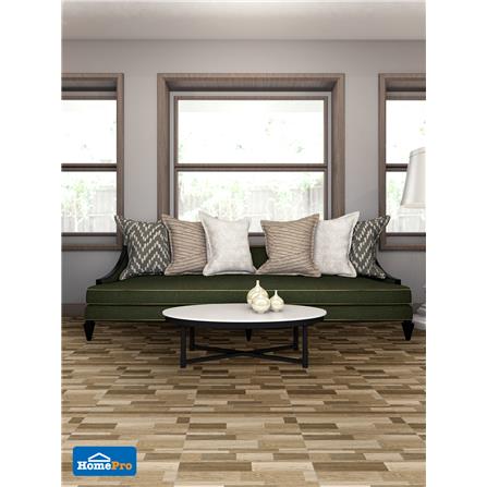 DURAGRES FLOORTILE 40X40 LEGOWOOD BROWN 0.96M2