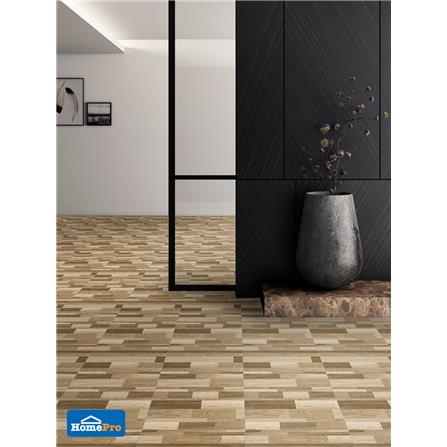 DURAGRES FLOORTILE 40X40 LEGOWOOD BROWN 0.96M2