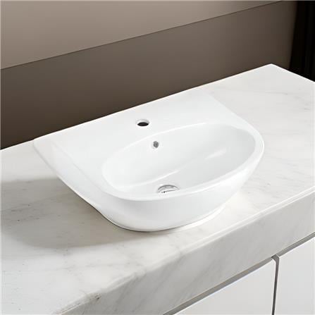 SORENTO WASHBASIN WALL HUNG SRTWB243 WHITE
