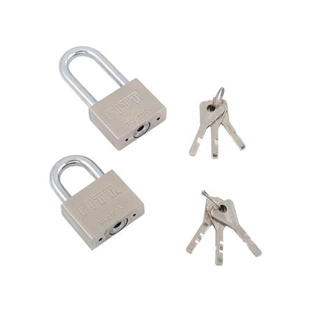 PADLOCK FITT MK 50MM 4EA/SET STAINLESS STEEL