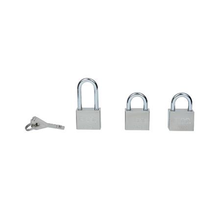 PADLOCK FITT MK 40MM 3EA/SET STAINLESS STEEL