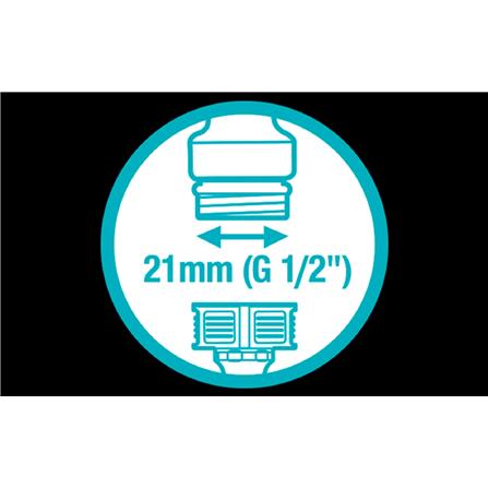 GARDENA TAP CONNECTOR 21MM (18200)