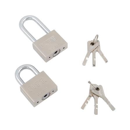 PADLOCK FITT MK 50MM 3EA/SET STAINLESS STEEL