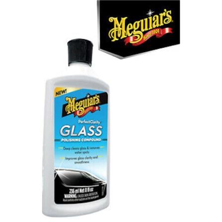 MEGUIAR'S GLASS POLISHING COMPOUND 8 OZ (AUTO PAINT CARE)