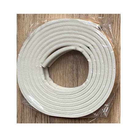 REX D-PROFILE DOOR GAP SEAL 5 METER WHITE
