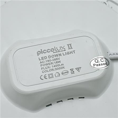 DL-L/633/PCL/18W/WW PICCO 6" RD