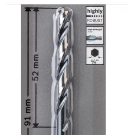 METAL DRILL BIT BOSCH 5MM 2608577056