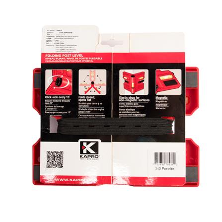 3-TUBE SPIRIT LEVEL KAPRO 820135