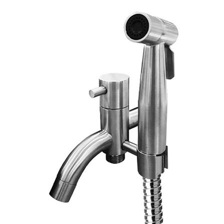 FILTON RINSING SPRAY SET BF-TWBH-02 H12XW13XD13CM SILVER