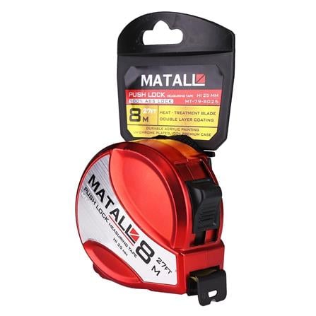 MEASURING TAPE MATALL 8M