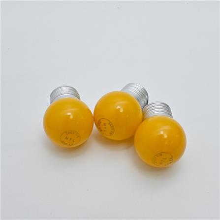 SUM COLOUR BULB E27 5W YELLOW-3'S E27/5W-Y