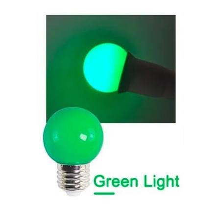 SUM COLOUR BULB E27 5W GREEN-3'S E27/5W-G