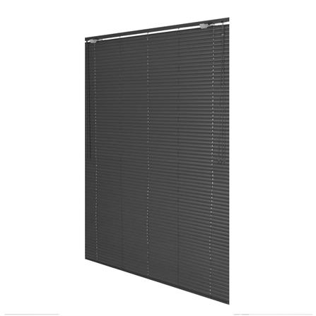 VINYL VENETIAN BLIND HOME LIVING STYLE 120X160CM DARK GREY