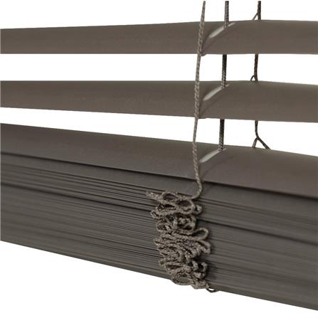 VINYL VENETIAN BLIND HOME LIVING STYLE 155X160CM DARK GREY