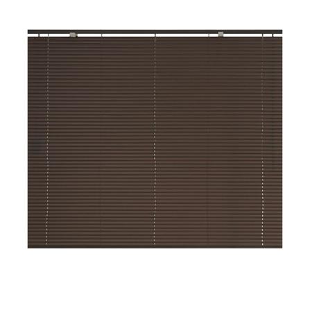 VINYL VENETIAN BLIND HOME LIVING STYLE 155X130CM DARK BROWN