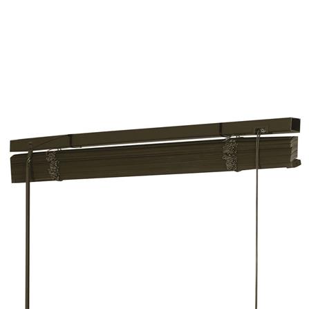 VINYL VENETIAN BLIND HOME LIVING STYLE 70X130CM DARK BROWN