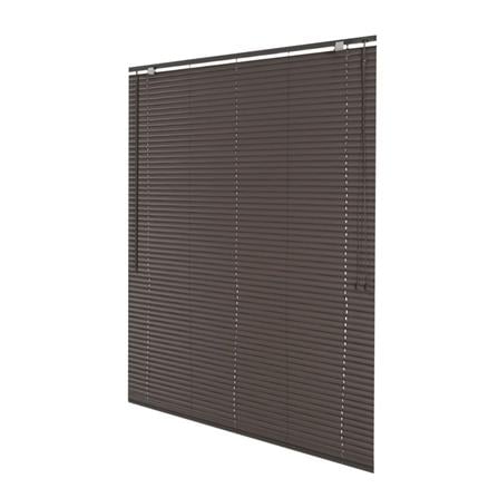VINYL VENETIAN BLIND HOME LIVING STYLE 120X130CM DARK BROWN