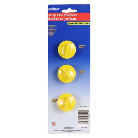 JERRY CAN STOPPER SCEPTER YELLOW