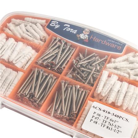BY TORA / DEXZON FASTENER SET ACS-010-340PCS