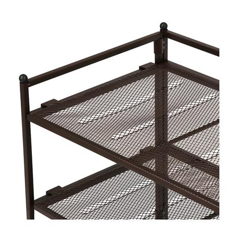 3 TIER SHOE RACK STACKO SHE15909 BROWN 67.3X30.9X48.5CM