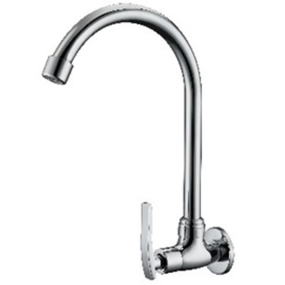 LIVINOX SINK FAUCE WALL SINK TAP LTAT211/UC SILVER