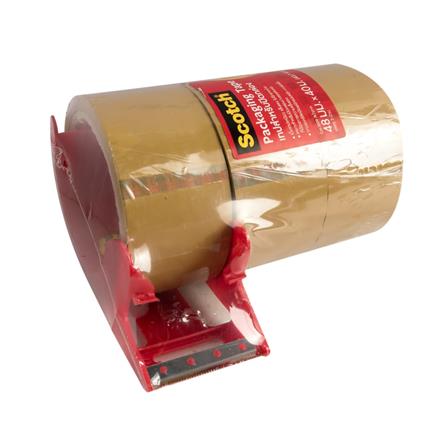 OPP TAPE 3M SCOTH 2INX40Y BROWN 3PCS/SET