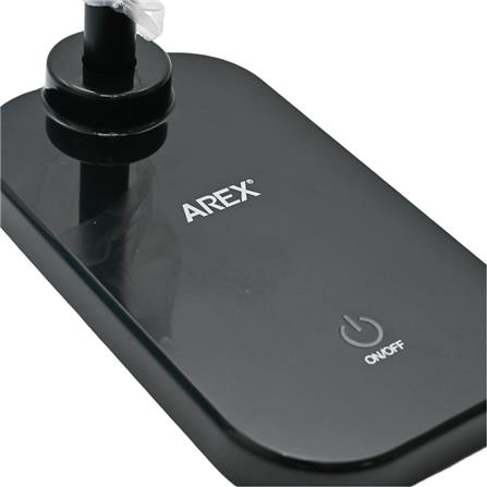 AREX DESK LAMP LED AR-DLU-4W W9XD15.8XH24 CM BLACK