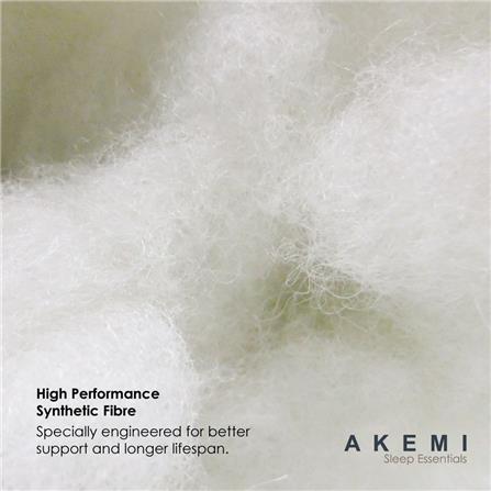 AKEMI PILLOW SLEEP ESSENTIALS 7 HOLES 48CM X 74CM WHITE
