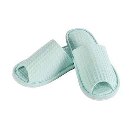 SLIPPERS HOME LIVING STYLE WAFFLE BLUE
