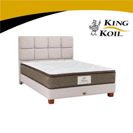 KINGKOIL BEDFRAME ONLY SINGLE SIZE (3) FA100 GREY