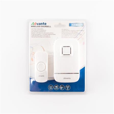 WIRELESS DOOR BELL ADVANTE AA X2-532P