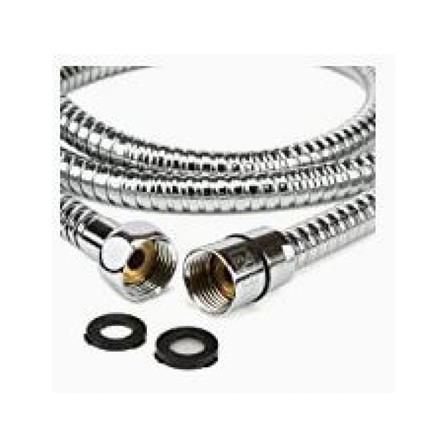 TRUFLO SHOWER HOSE AND CONNECTOR 150CM FSH-HPR003-1TLCRM (D26XW21.50XD4 CM)