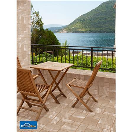 DURAGRES FLOORTILE 40X40 MENDES BROWN 0.96M2