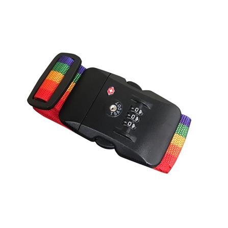 GLOBAL ADJUSTABLE LUGGAGE CROSS STRAP TSA