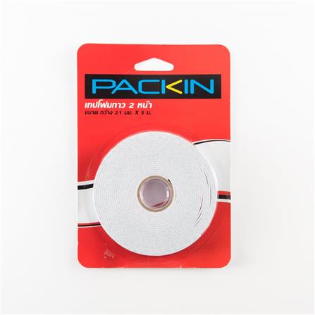 DOUBLE-SIDE FOAM TAPE PACK IN 21MMX5M