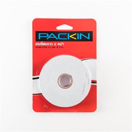 DOUBLE-SIDE FOAM TAPE PACK IN 21MMX5M