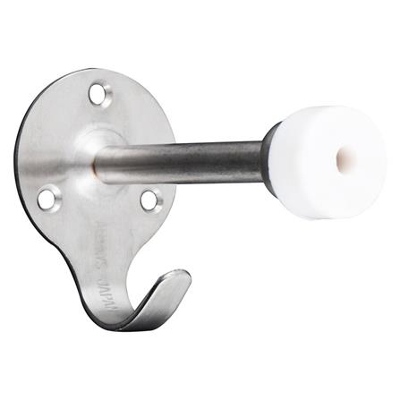DOOR STOPPER WITH HOOK PANSIAM DSSS-102 STAINLESS STEEL