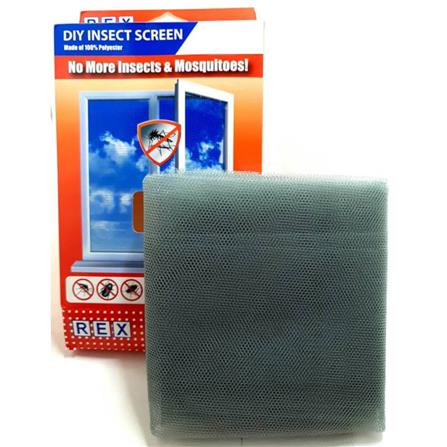 REX POLYESTER DO-IT-YOURSELF INSECT SCREEN 4X4FT RX3