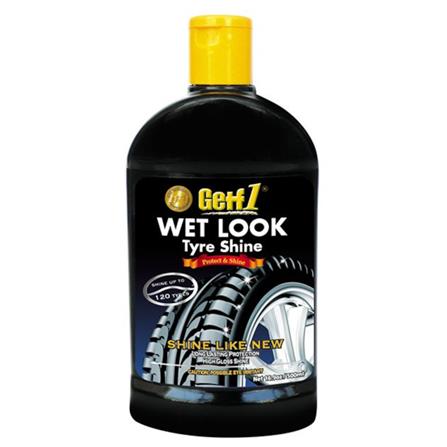 GETF1 WET LOOK TYRE SHINE 500ML (AUTO PAINT CARE)