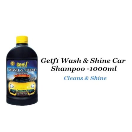 GETF1 WASH & SHINE CAR SHAMPOO GF1000WS (AUTO PAINT CARE)
