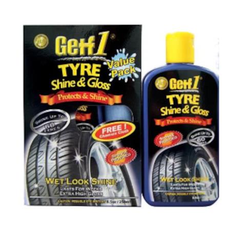 GETF 1 TYRE SHINE (VALUE PACK) 250 ML (AUTO PAINT CARE)