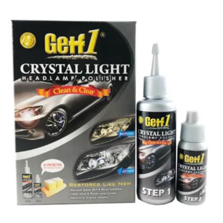 GETF1 SAFETYKITS CRYSTAL LIGHT HEADLAMP POLISH RESTORATION