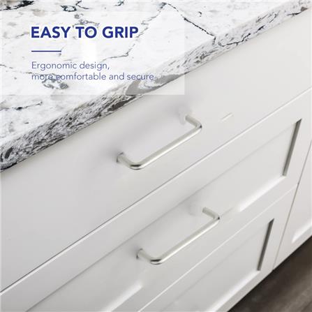 AVIO FURNITURE PULL HANDLE 96MM CHROME PLATED EACH