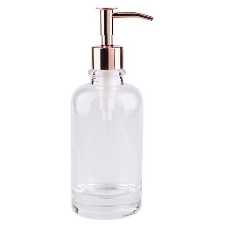 GLASS SOAP DISPENSER MOYA GL0103A-LD CLEAR
